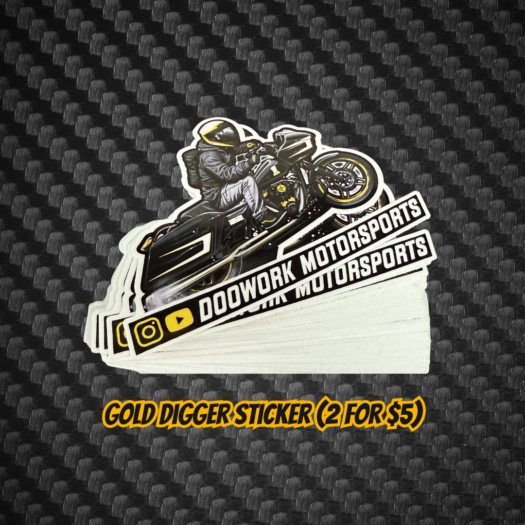 Gold Digger Sticker